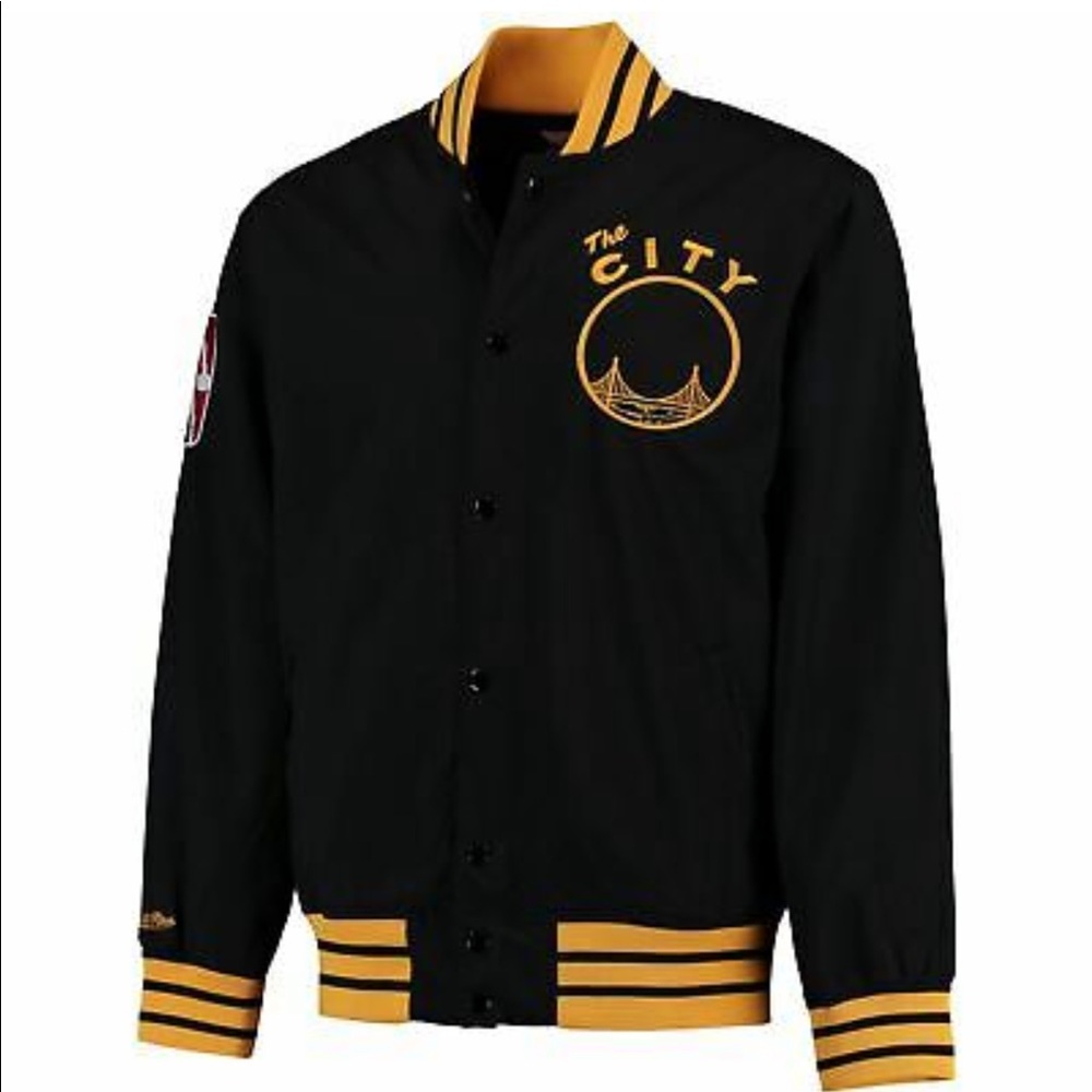 NBA hardwood classics “The City” Golden State Warriors jacket
